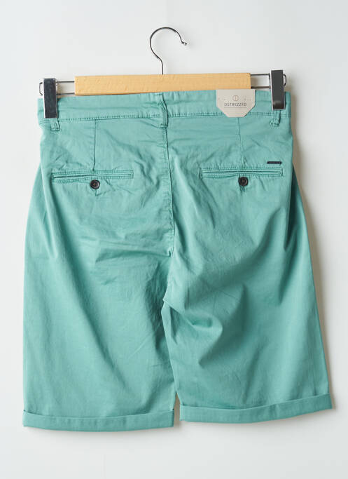Bermuda tissage popeline taille normale vert DSTREZZED homme