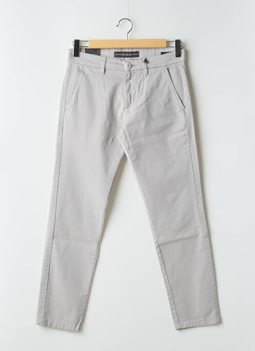 Pantalon chino gris GUESS pour homme