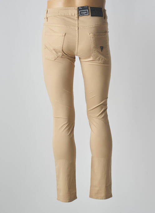 Pantalon slim beige GUESS pour homme