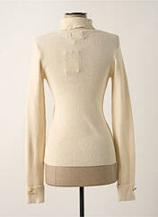 Pull col roulé beige PIECES pour femme seconde vue