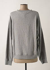 Sweat-shirt gris FIVE pour femme seconde vue