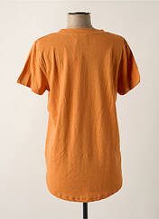 Top orange ICHI pour femme seconde vue