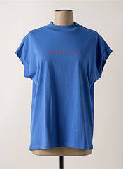 T-shirt bleu THINKING MU pour femme seconde vue