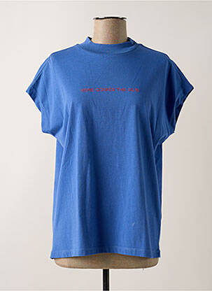 T-shirt bleu THINKING MU pour femme