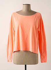 T-shirt orange AMERICAN VINTAGE pour femme seconde vue