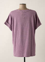 T-shirt violet ICHI pour femme seconde vue