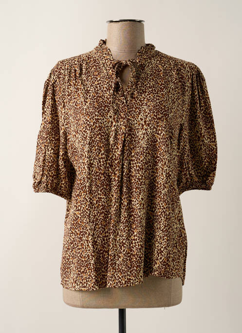 Blouse marron B.YOUNG pour femme