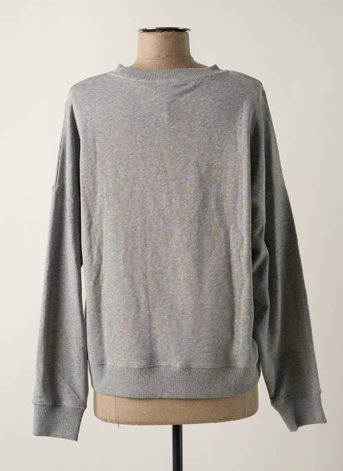 Sweat-shirt gris FIVE femme