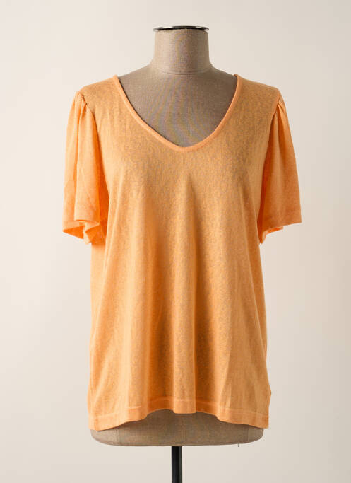 Top orange B.YOUNG pour femme