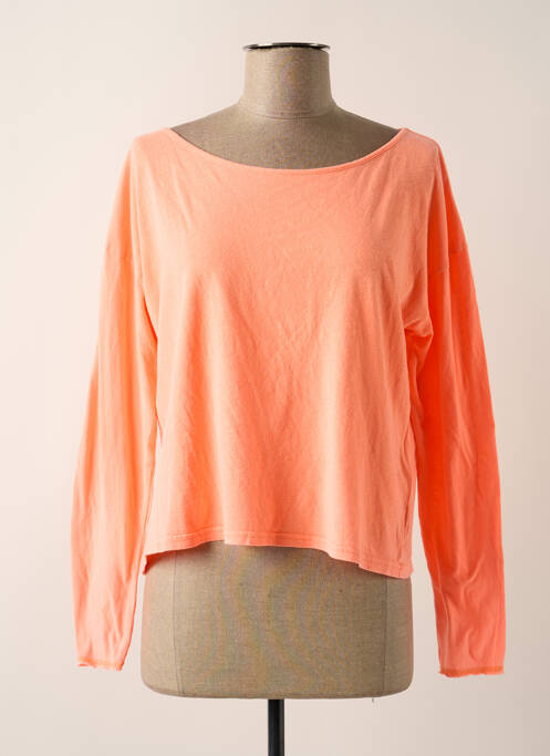 T-shirt orange AMERICAN VINTAGE pour femme