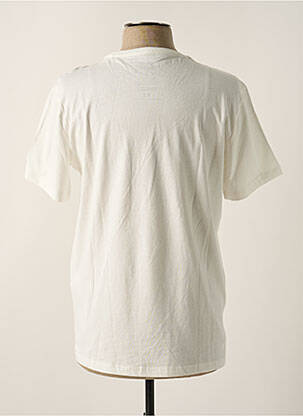 T-shirt coupe droite manches courtes blanc ECOALF homme