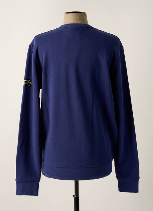 Sweat-shirt bleu ECOALF pour homme