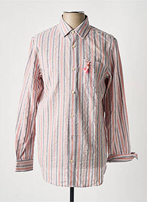 Chemise manches longues imprimé rayures gris SCOTCH & SODA homme