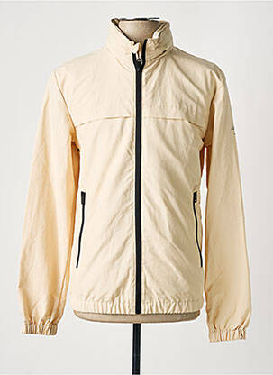 Coupe-vent poches a capuche beige ECOALF homme
