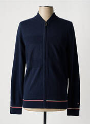 Gilet manches longues bleu TOMMY HILFIGER pour homme seconde vue