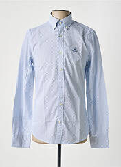 Chemise manches longues bleu GANT pour homme seconde vue