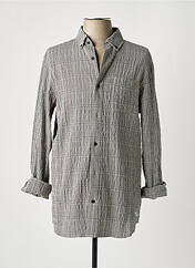 Chemise manches longues gris SCOTCH & SODA pour homme seconde vue