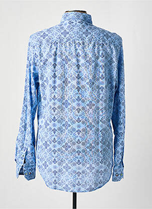 Chemise manches longues poches bleu NEW ZEALAND AUCKLAND homme