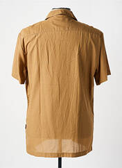 Chemise manches courtes beige SELECTED pour homme seconde vue