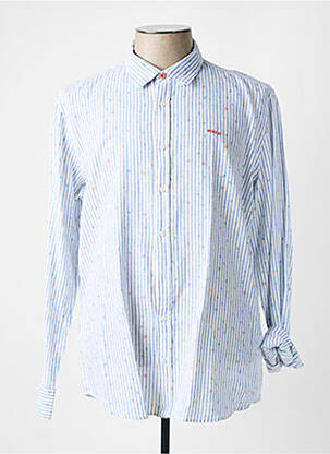 Chemise manches longues blanc NEW ZEALAND AUCKLAND pour homme