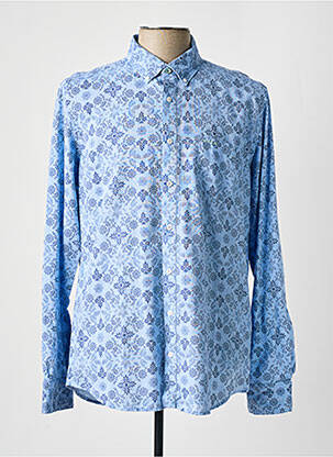 Chemise manches longues bleu NEW ZEALAND AUCKLAND pour homme