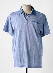 Polo bleu MCS pour homme seconde vue