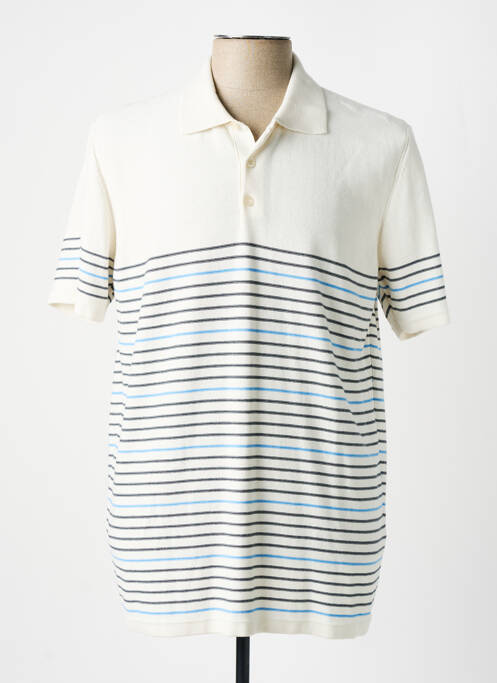 Pull beige KNOWLEDGE COTTON APPAREL pour homme