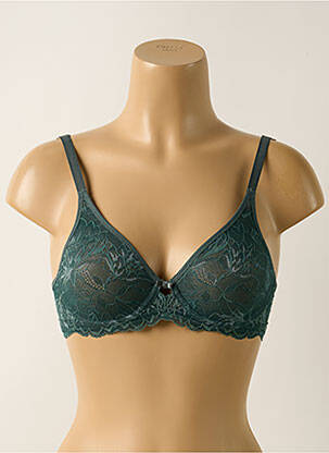 Soutien-gorge effet matière satinée haut soutien-gorge emboitant vert TRIUMPH femme