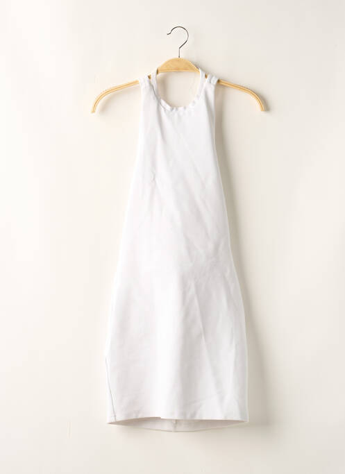 Robe courte blanc BY THE WAY. pour femme