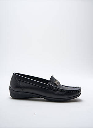 Mocassins matière lisse talon plat jusqu'à 3cm noir ARTIKA SOFT femme