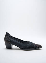 Ballerines type de semelle amortissante talon de 4 à 6cm noir ARTIKA SOFT femme
