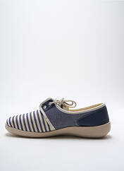 Chaussons/Pantoufles bleu FARGEOT pour femme seconde vue