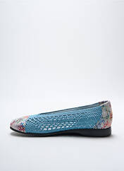 Chaussons/Pantoufles bleu FARGEOT pour femme seconde vue