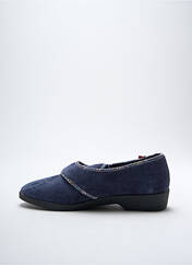 Chaussons/Pantoufles bleu FARGEOT pour femme seconde vue