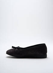 Chaussons/Pantoufles noir FARGEOT pour femme seconde vue