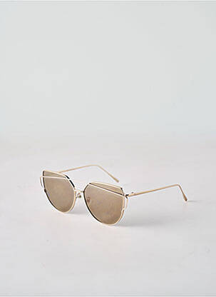 Lunettes de soleil or SANS MARQUE pour femme