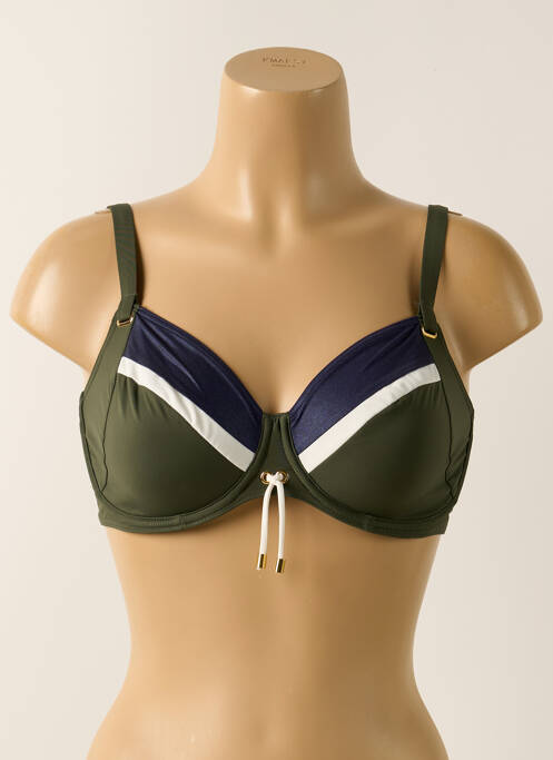 Haut de maillot de bain vert PRIMA DONNA pour femme