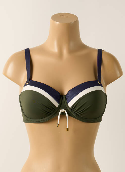 Haut de maillot de bain vert PRIMA DONNA pour femme