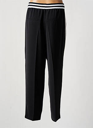 Pantalon droit taille élastique noir MARC AUREL femme