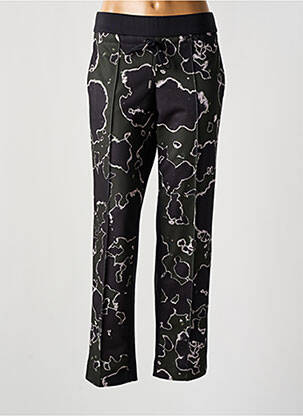Pantalon droit taille élastique noir SPORTALM femme