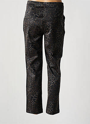 Pantalon slim taille élastique noir EVA KAYAN femme