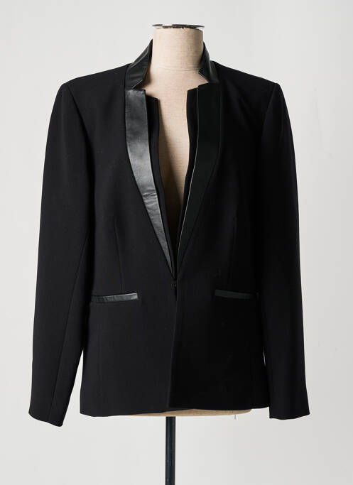 Blazer noir LAUREN VIDAL pour femme