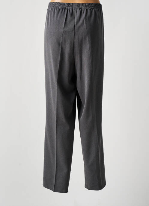 Pantalon droit gris ADELINA BY SCHEITER pour femme