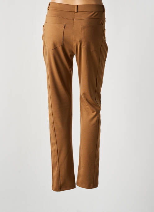 Pantalon slim marron MERI & ESCA pour femme