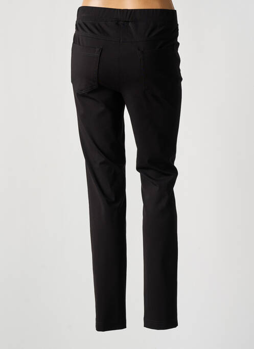 Pantalon slim noir ADELINA BY SCHEITER pour femme