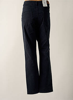 Pantalon slim tissage popeline taille normale bleu C'EST BEAU LA VIE femme
