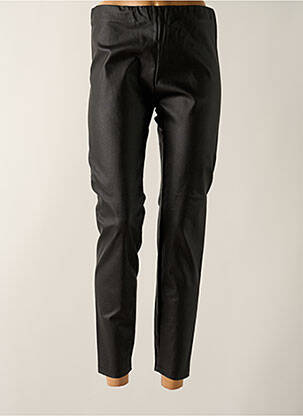 Legging effet matière satinée taille haute noir IMPERIAL femme