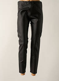 Legging effet matière satinée taille haute noir IMPERIAL femme