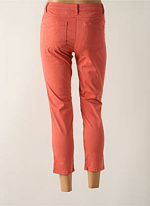 Pantalon 7/8 stretch taille normale orange CONCEPT K femme