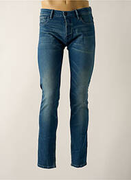 Jeans coupe slim fermeture boutonnée sur le devant taille normale bleu DSTREZZED homme